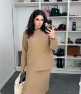 Костюм ангора юбка и кофта KG-4871A720