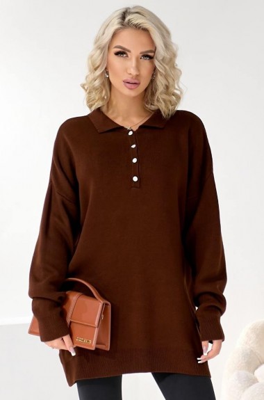 Женский свитер поло  IB-5039A630