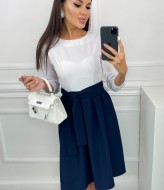 Платье с поясом NJ-CF-295.1A325