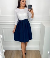 Платье с поясом NJ-CF-295.1A325