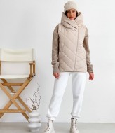 Женская теплая жилетка  YYA-1100A450