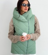 Женская теплая жилетка  YYA-1100A450