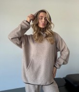 Теплый прогулочный костюм женский POK-412A1100