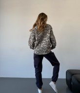 Теплый женский костюм на флисе POK-411A1000