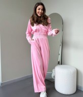 Спортивный велюровый костюм  AJO-470A640