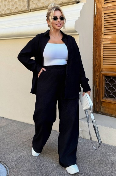 Вельветовый костюм AJO-1003A650