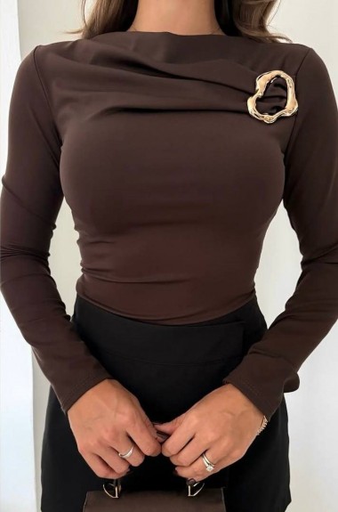 Молодежный гольф с украшением ZIF-1471A350