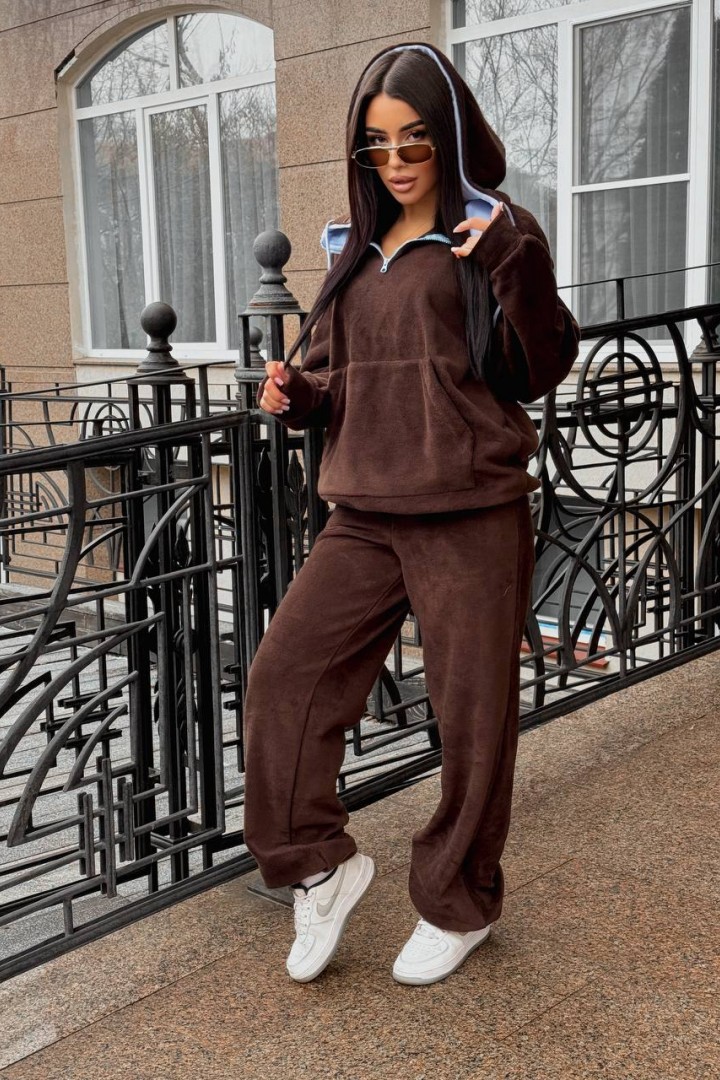 Спортивный костюм флисовый женский  DN-277A770