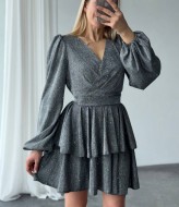 Люрексовое платье HB-0156A760