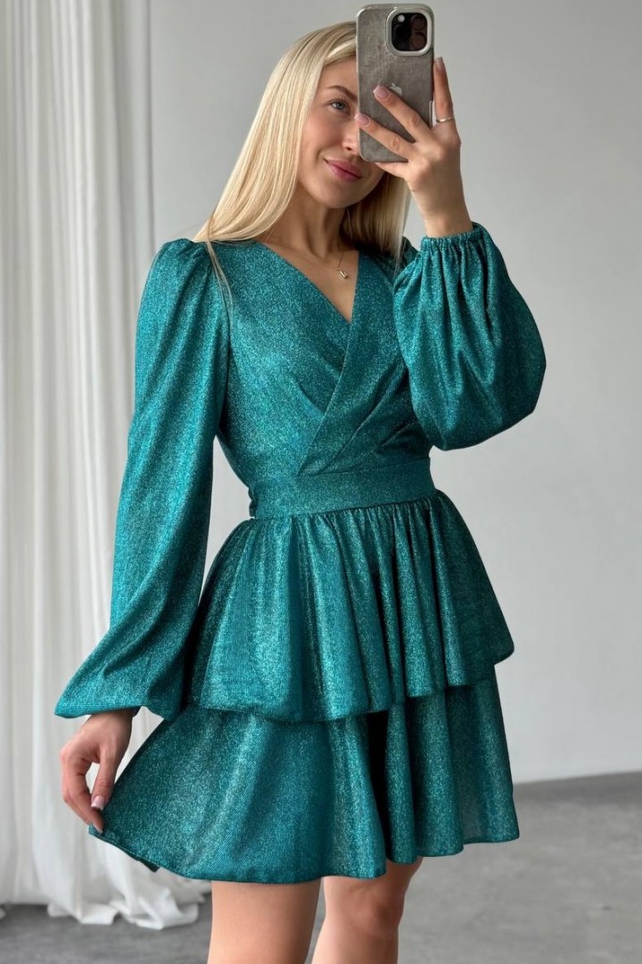 Люрексовое платье HB-0156A760