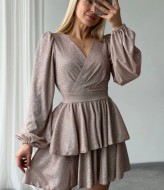 Люрексовое платье HB-0156A760