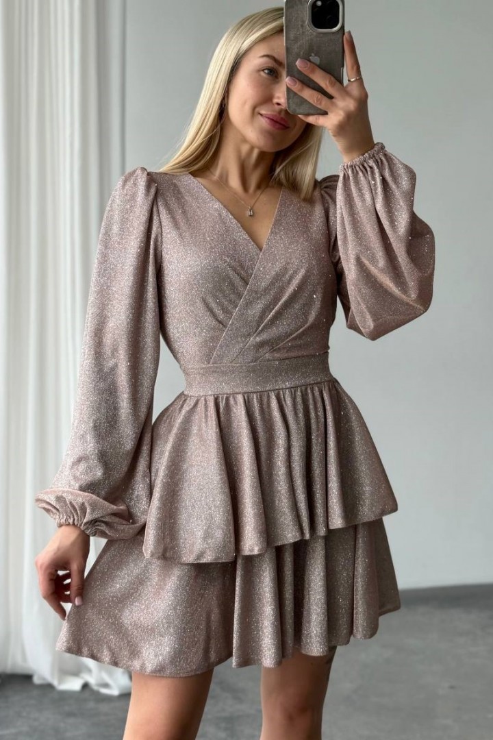 Люрексовое платье HB-0156A760