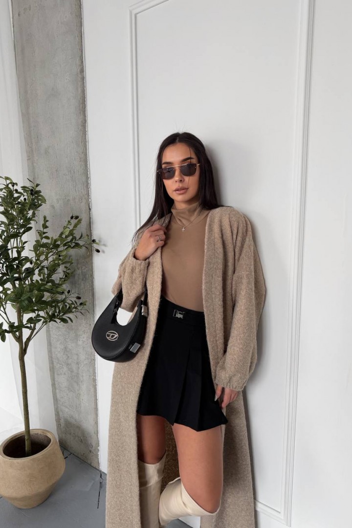 Кардиган із поясом NOB-26001A890