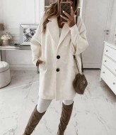 Элегантное кашемировое пальто IO-440A850