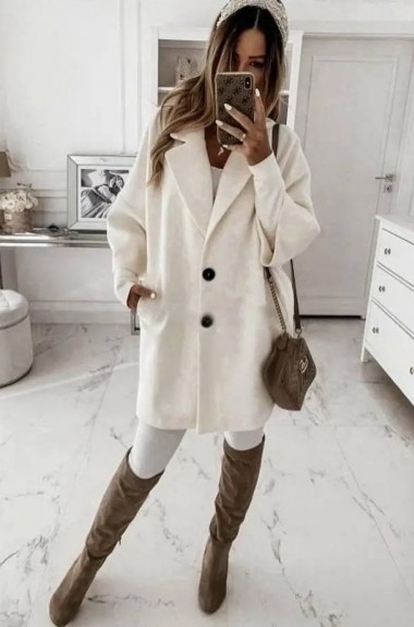 Элегантное кашемировое пальто IO-440A850 Элегантное кашемировое пальто IO-440A850