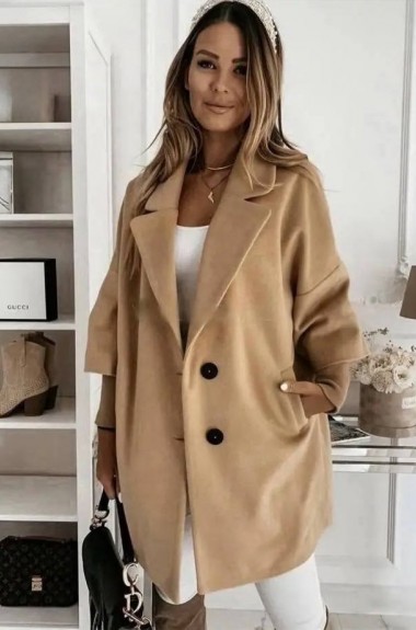 Элегантное кашемировое пальто IO-440A850 Элегантное кашемировое пальто IO-440A850