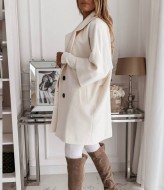 Элегантное кашемировое пальто IO-440A850