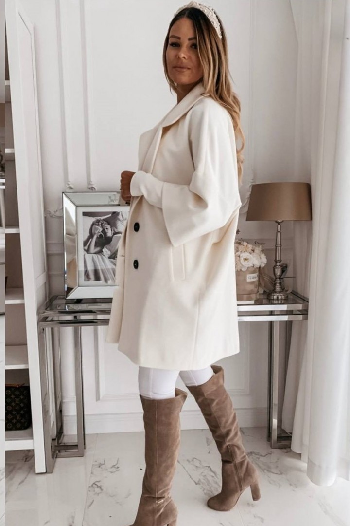 Элегантное кашемировое пальто IO-440A850