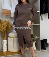 Теплый костюм двойка QUA-4159A550