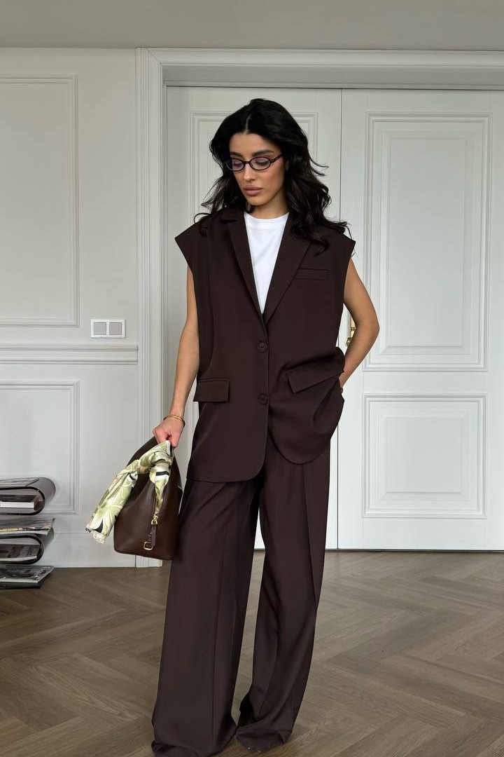 Костюм брюки и жилет ANN-449A630