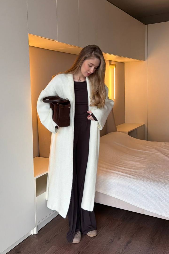 Длинный кардиган HON-326A1250