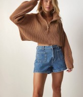 Укороченный свитер NON-058A680