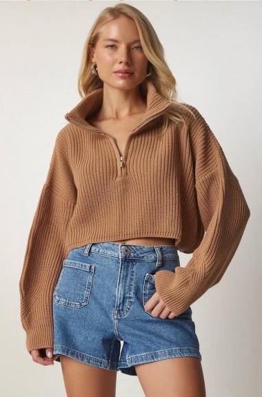 Укороченный свитер NON-058A680 Укороченный свитер NON-058A680