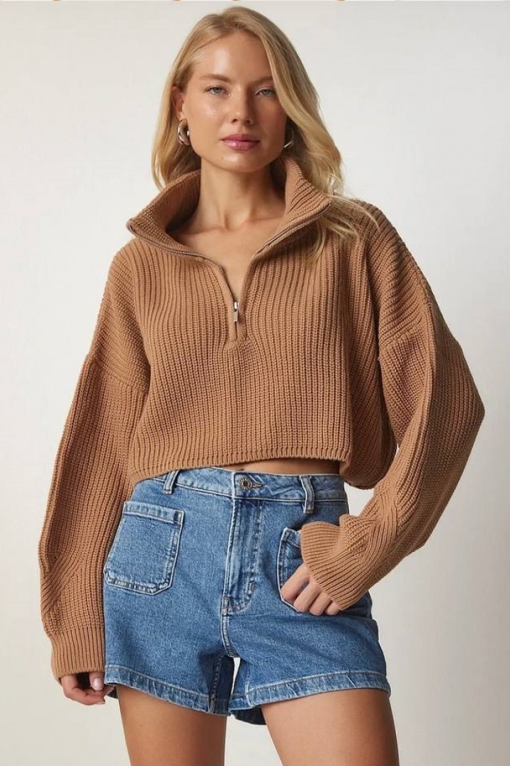 Укороченный свитер NON-058A680