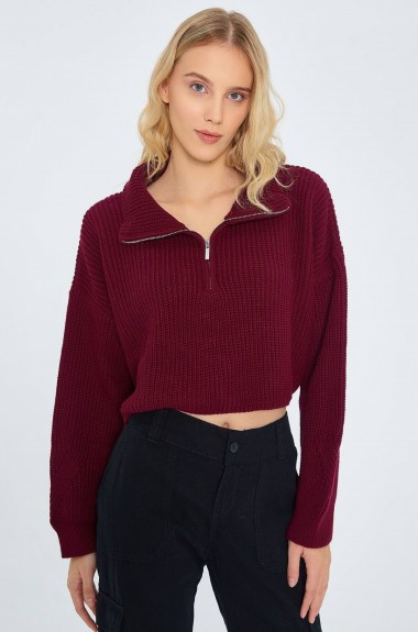 Укороченный свитер NON-058A680 Укороченный свитер NON-058A680