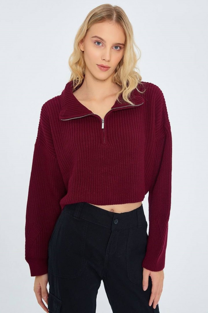 Укороченный свитер NON-058A680