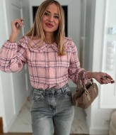 Сорочка з акцентним коміром VOL-747A580