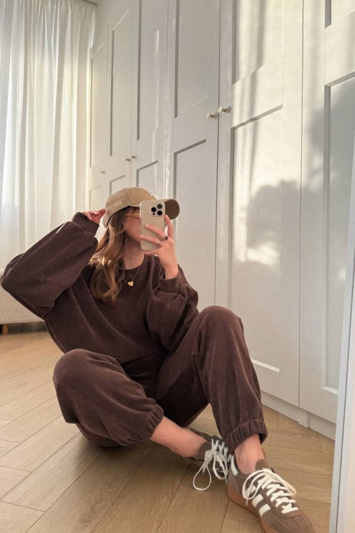 Комфортный женский костюм VOL-816A550