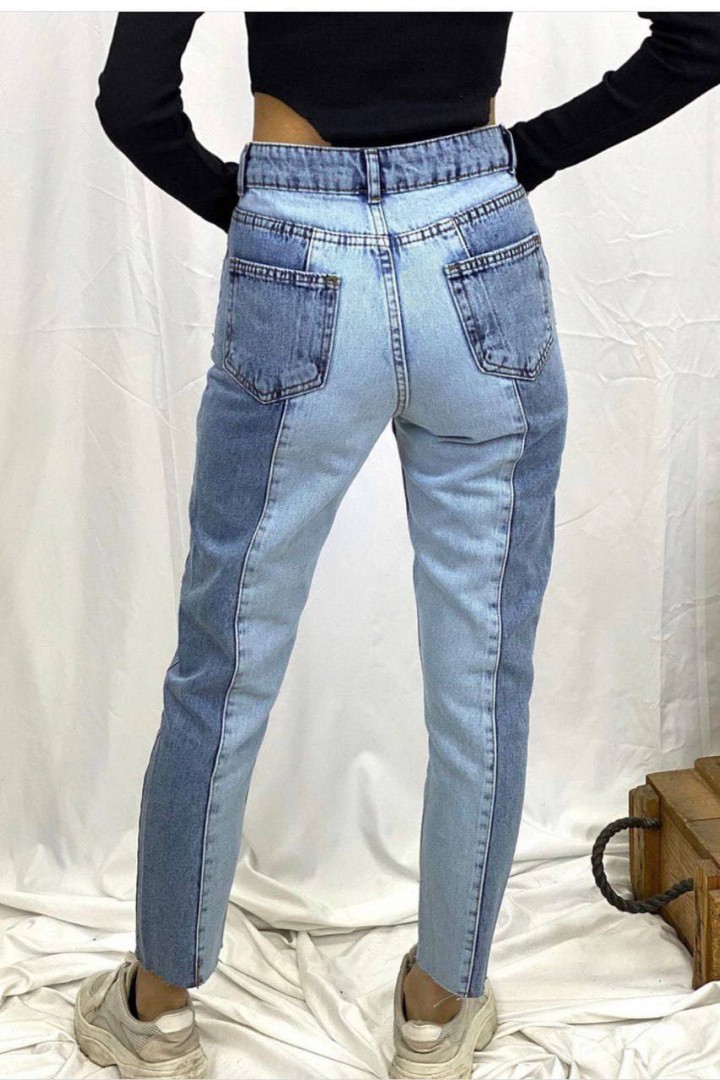 Двухцветные джинсы AR-240321A450