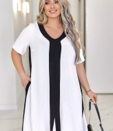 Длинное расклешенное платье VLT-1629A700