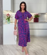 Платье со спущенным рукавом YBY-868A500