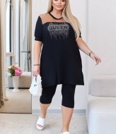 Туника с разрезами по бокам  IRI-0020038A7