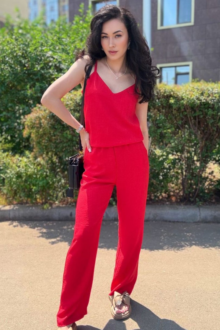 Лляной костюм двійка SABI-110A500