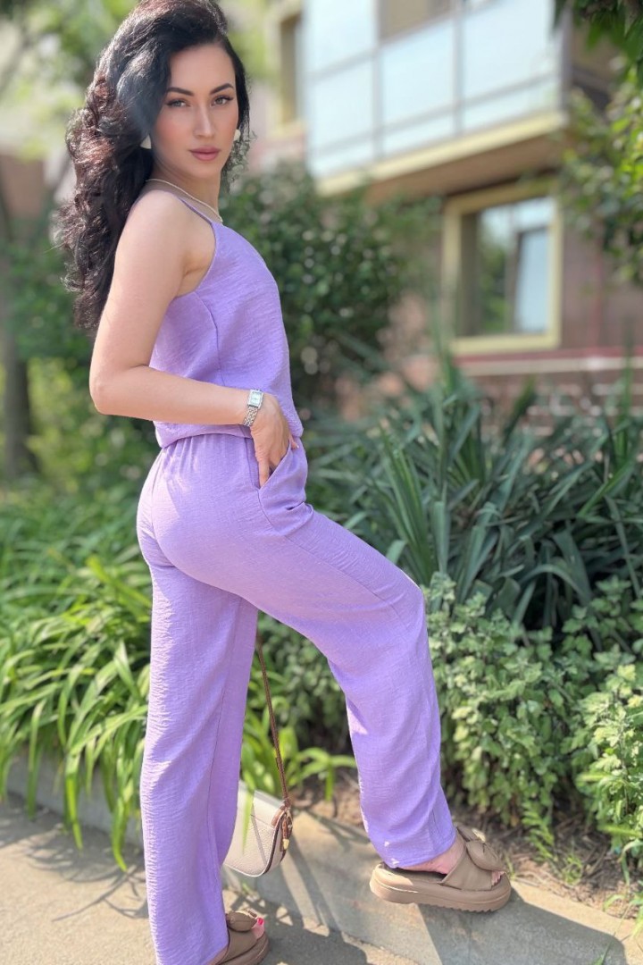 Лляной костюм двійка SABI-110A500