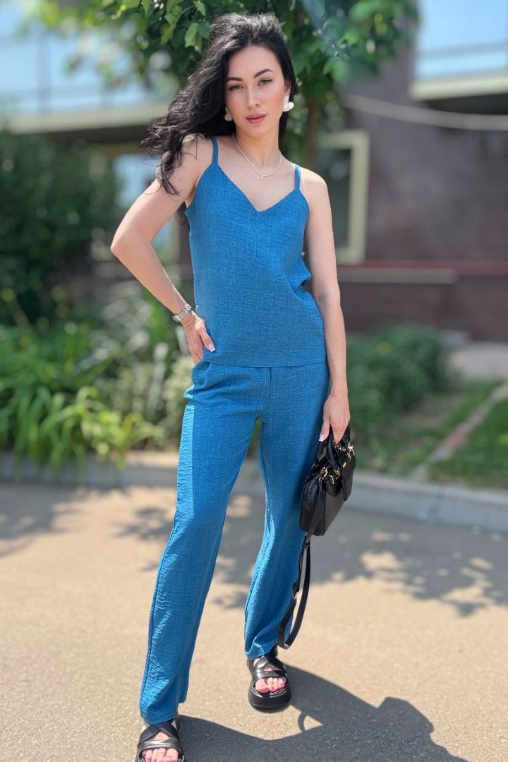 Лляной костюм двійка SABI-110A500