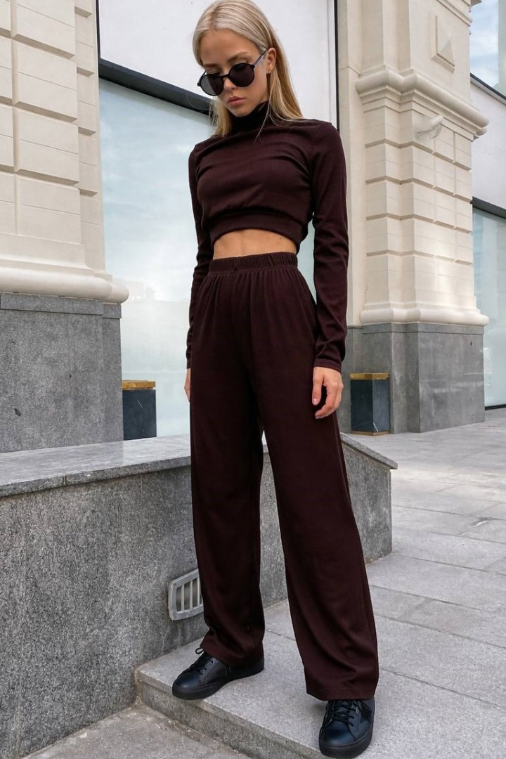 Костюм в рубчик DMP-R1282A350