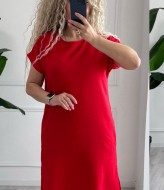 Повседневное платье с поясом SABI-145A350