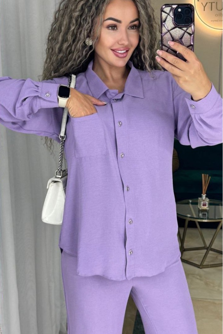 Костюм двойка рубашка и брюки SABI-504A550