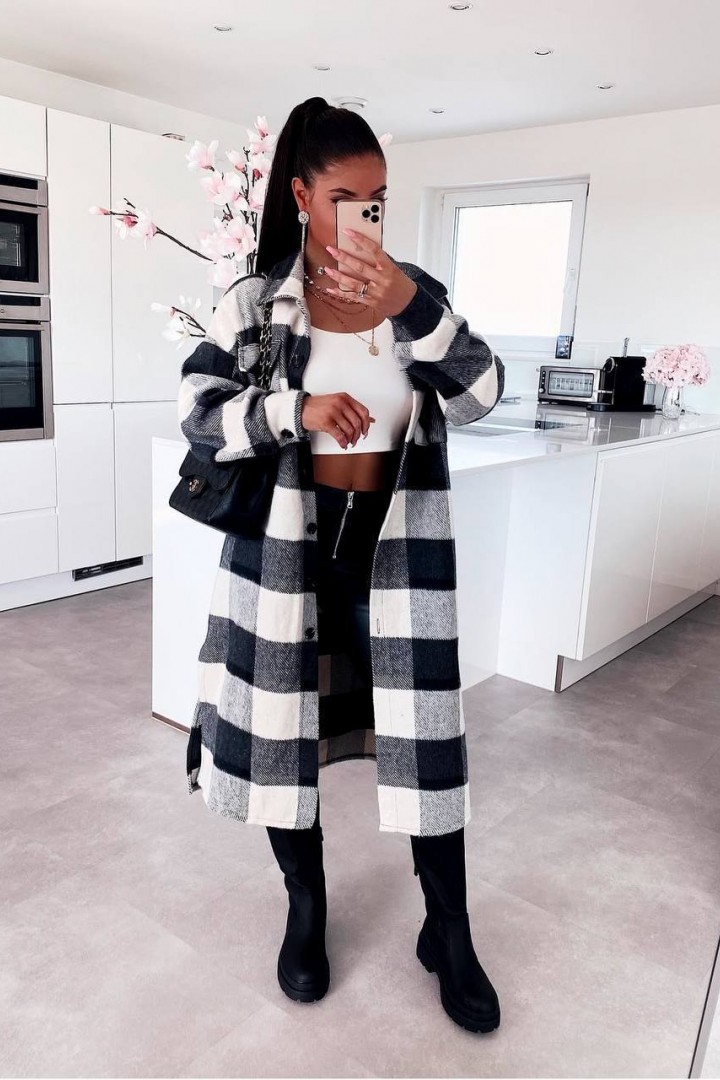 Кардиган в клітинку DMP-R1670A500