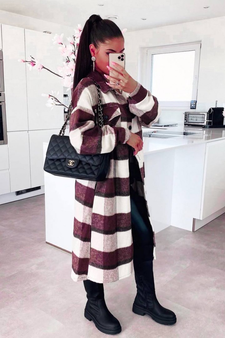 Кардиган в клітинку DMP-R1670A500