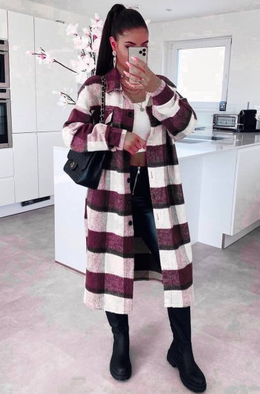 Кардиган в клітинку DMP-R1670A500