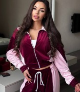 Стильний велюровий костюм RVA-449A850