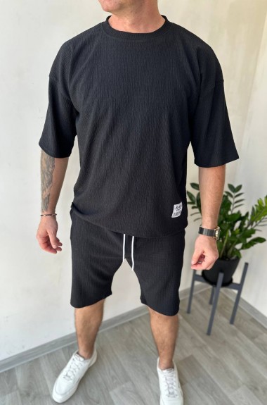 Мужской костюм футболка и шорты LSA-693A480