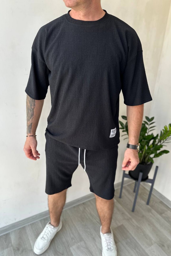 Мужской костюм футболка и шорты LSA-693A480