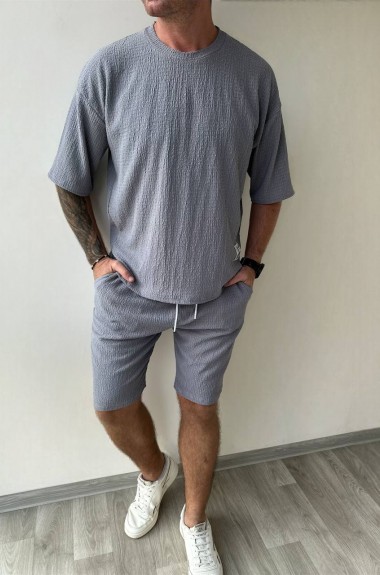 Мужской костюм футболка и шорты LSA-693A480