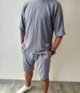 Мужской костюм футболка и шорты LSA-693A480